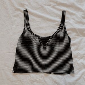 🤍Brandy Melville striped crop top! (SOLD)